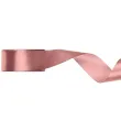 tasiemka satynowa classic wstazka dekoracja na wesele urodziny brudny roz 3 8 cm 25 m