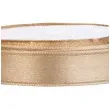 tasiemka satynowa classic zlota jasna partydeco 6 mm 25 m