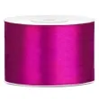 tasiemka satynowa dwustronna fuksja 50 mm 25 m