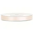 tasiemka satynowa dwustronna kremowa jasna 6 mm 25 m