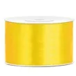 tasiemka satynowa dwustronna zolta 38 mm 25 m