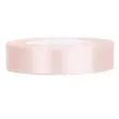 tasiemka satynowa lososiowa jasna 12 mm 25 m