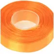 tasiemka satynowa pomarancz 12 mm 25 m 1 szt