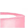 tasiemka satynowa rozowa jasna 25 mm 25 m