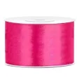 tasiemka satynowa rozowa neonowa 38 mm 25 m