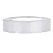 tasiemka satynowa srebrna jasna 12 mm 25 m