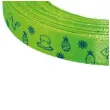 tasiemka satynowa swiateczna wielkanocna limonkowa brewis 12 mm 22 m
