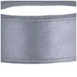 tasiemka satynowa szara 12 mm 25 m