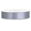 tasiemka satynowa szara zimna 12 mm 25 m