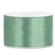 tasiemka satynowa szarozielona 38 mm 25 m