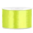 tasiemka satynowa zielona neonowa 38 mm 25 m