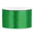 tasiemka satynowa zielony szmaragdowy 38 mm 25 m