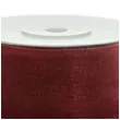 tasiemka szyfonowa bordowa 25 mm 25 m