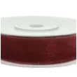 tasiemka szyfonowa bordowa 6 mm 25 m