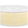 tasiemka szyfonowa kremowa jasna 12 mm 25 m