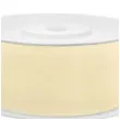 tasiemka szyfonowa kremowa jasna 19 mm 25 m