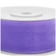 tasiemka szyfonowa liliowa 19 mm 25 m