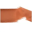 tasiemka szyfonowa ozdobna wstazka classic miedziany partydeco 40 mm x 10 m