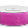 tasiemka szyfonowa rozowa 12 mm 25 m