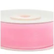 tasiemka szyfonowa rozowa jasna 12 mm 25 m