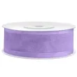 tasiemka szyfonowa z lamowka premium lawendowa 25 mm 25 m