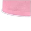 tasiemka szyfonowa z lamowka premium rozowa jasna 25 mm 25 m
