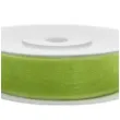 tasiemka szyfonowa zielona jablk 6 mm 25 m