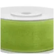 tasiemka szyfonowa zielone jabluszko 19 mm 25 m