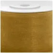 tasiemka szyfonowa zlota 38 mm 25 m