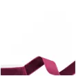 tasiemka welurowa classic purpurowy partydeco 15 mm 10 m