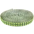 tasma dekoracyjna cyrkonie pistacjowe czakos 1cm 3m