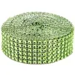 tasma dekoracyjna cyrkonie pistacjowe czakos 3cm 4 5m