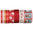 tasma merry christmas swiateczne wzory washi tape titanum 5 m 8 szt