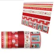 tasma merry christmas swiateczne wzory washi tape titanum 5 m 8 szt