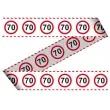 tasma party 70 traffic birthday 7 5 cm x 15 m
