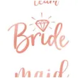 tatuaz wodny wieczor panienski bride team maid of honor rozowy zloty partypal 13 szt