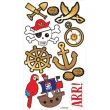 tatuaze piraci amscan 11 szt