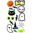 tatuaze zmywalne halloweenowy mix amscan 15 szt