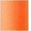 tiul gladki sztywny pomaranczowy partydeco 0 3 x 50 m