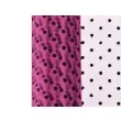 tiul z kropkami 15cm x 9m rozowy 1 szt