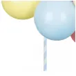 topper balonowy tecza partydeco 29 cm