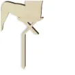 topper drewniany wedkarz siedzacy 12x18 cm