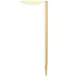 topper papierowy 20 rocznica slubu zloty metalic 15 5 x 17 5 cm