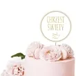 topper papierowy chrzest swiety golabek godan 24 cm