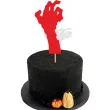 topper papierowy halloween reka zombi czerwony 8 5x23 cm