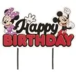 topper papierowy happy birthday myszka mickey dekora 16 5 cm