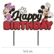 topper papierowy happy birthday myszka mickey dekora 16 5 cm