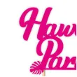 topper papierowy hawajskie party fuksja 13 x 16 cm