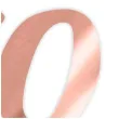 topper papierowy liczba 60 rose gold metalic 18 cm