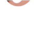 topper papierowy liczba 60 rose gold metalic 18 cm